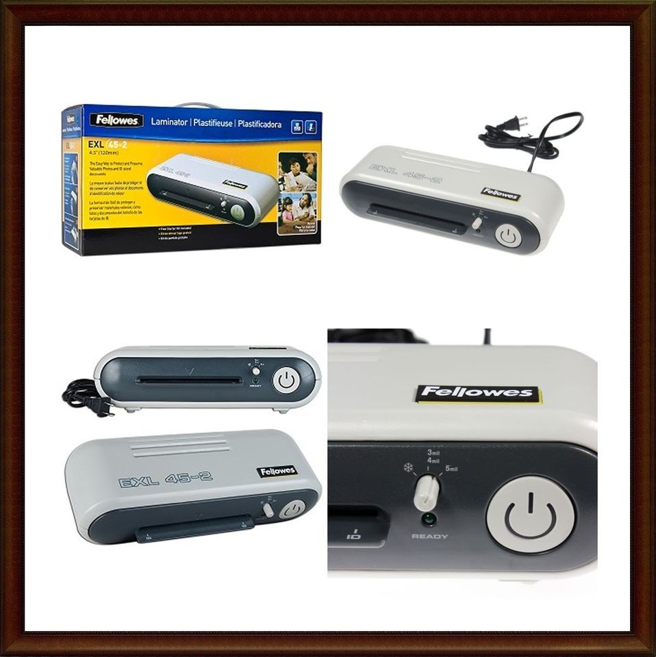 Fellowes Laminating Machine EXL 45 2 CRC 52004 laminator