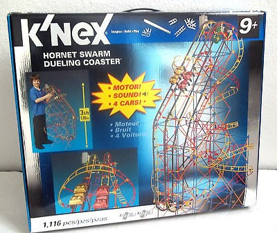   Hornet Swarm Dueling Roller Coaster 4 Cars Building/Construction Set