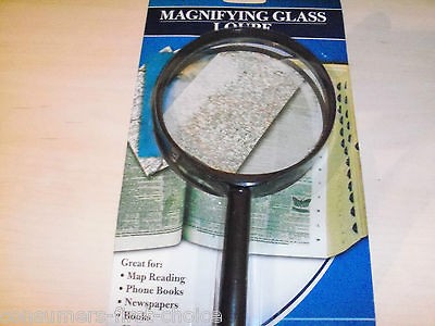 large magnifying lense