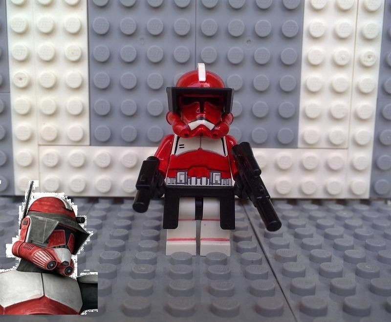 lego star wars commander fox in LEGO