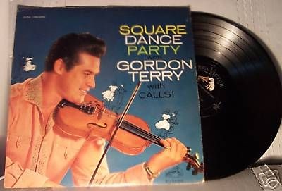 GORDON TERRY Square Dance Party with calls Record 1962