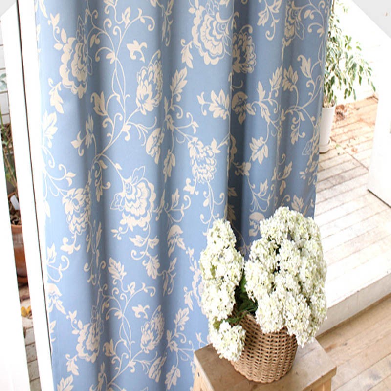   PATTERENED EYELET BLACKOUT CURTAINS 1 SET 112W X 93L PAIR (2 PANEL