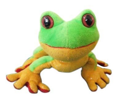 WEBKINZ LILKINZ * TREE FROG lilkinz green red eyes * NEW WITH SEALED 