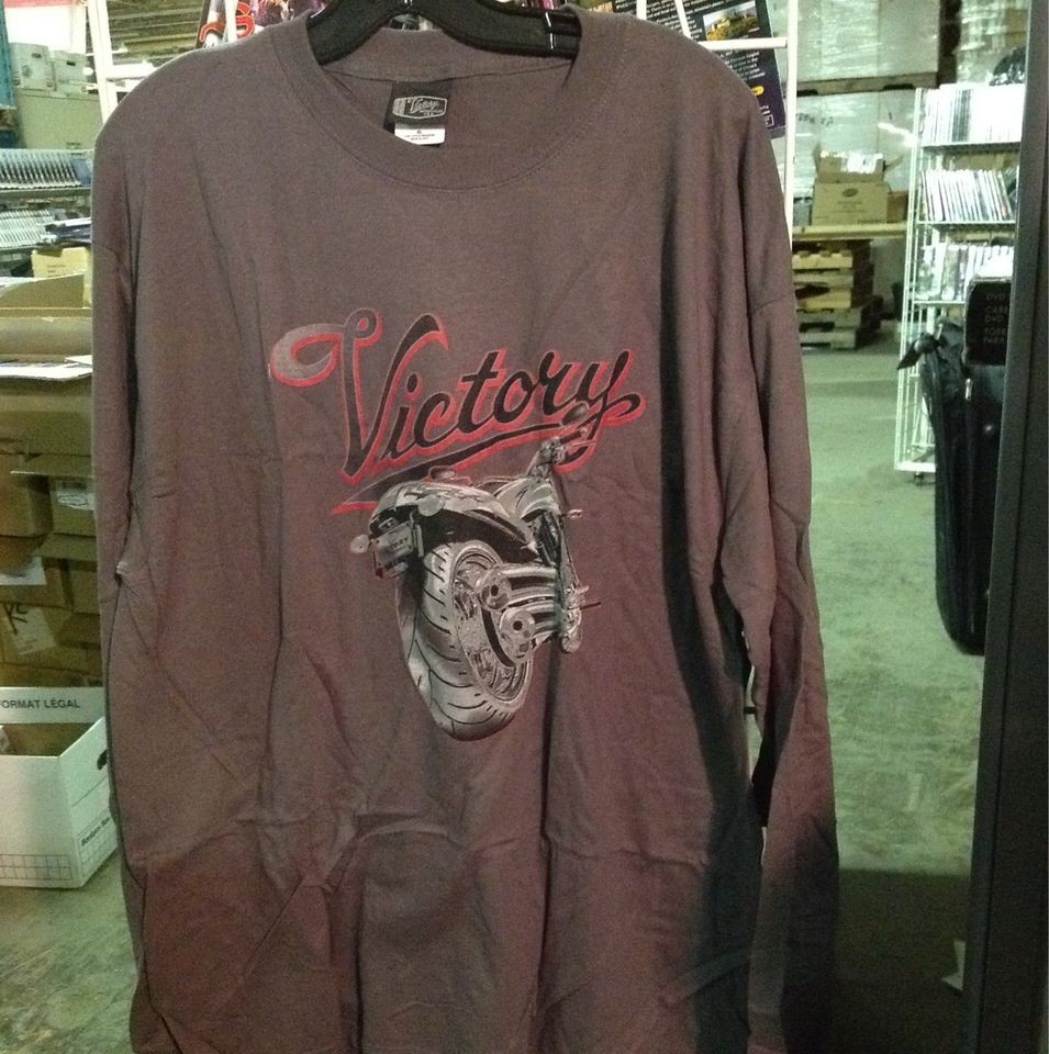 VICTORY MOTORCYCLE RIDE LONG SLEEVE TEE NWT XL ONLY
