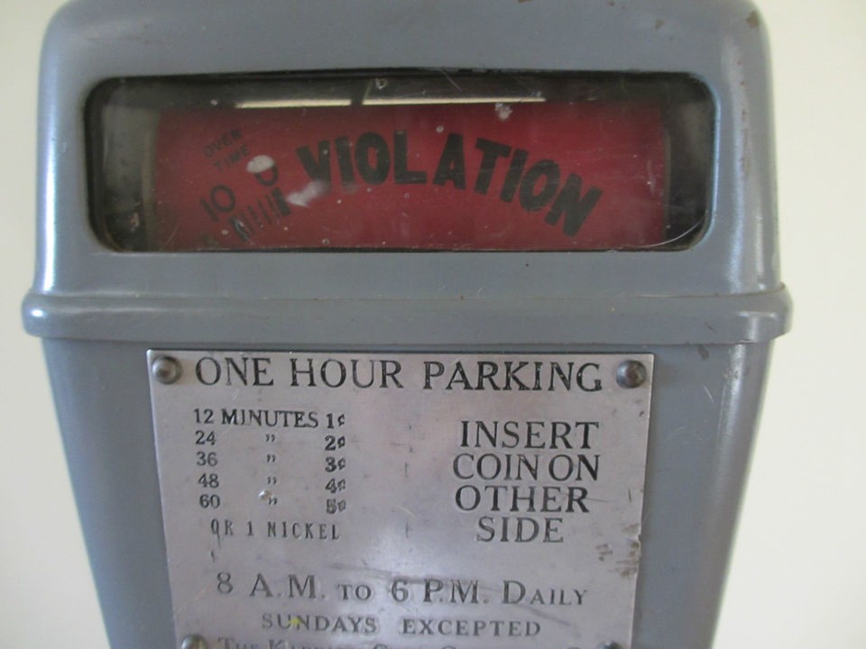 PARKING METER LAMP in Collectibles