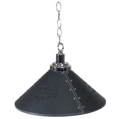   DAVIDSON Embossed Bar & Shield Pool Table Pendant Lamp Light HDL 11706