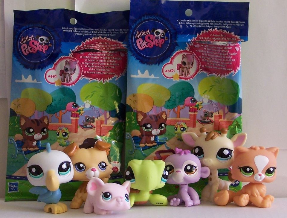 LITTLEST PET SHOP Choose 1   Foils 5 Mystery Bags BNIP (opened)