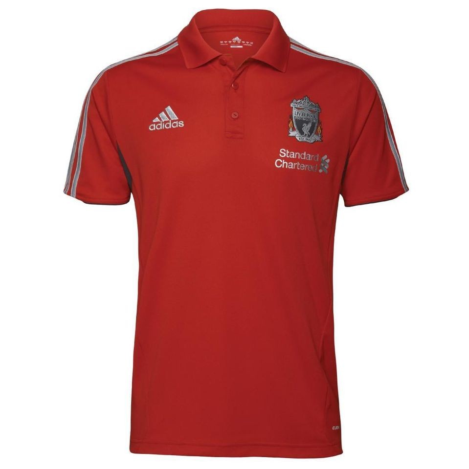 ADIDAS MENS SIZE S M L XL XXL LIVERPOOL FC POLO SHIRT RED 2011 3S 