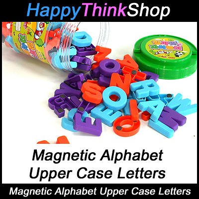 Magnetic Letters /Alphabet Upper Case/Lower Case/Numbers/Hangul(Korean 