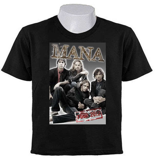   2012 Fernando Fher Olvera T SHIRTS Sergio Alex MEXICO Rock band mn1