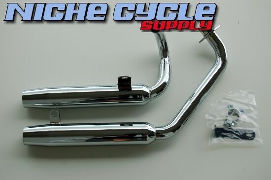 Yamaha Virago XV 500 XV500 1983 Chrome MAC Exhaust Taper 004 0821