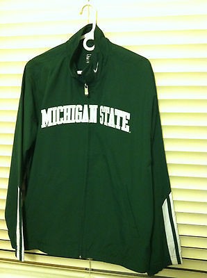 Michigan State, Nike Mens Basketball Warm Up Jacket