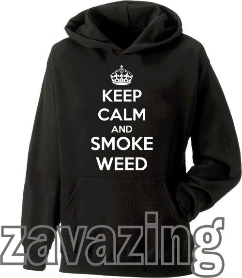   AND SMOKE WEED UNISEX HOODIE MARIJUANA TOBACCO CANNABIS BOB MARLEY