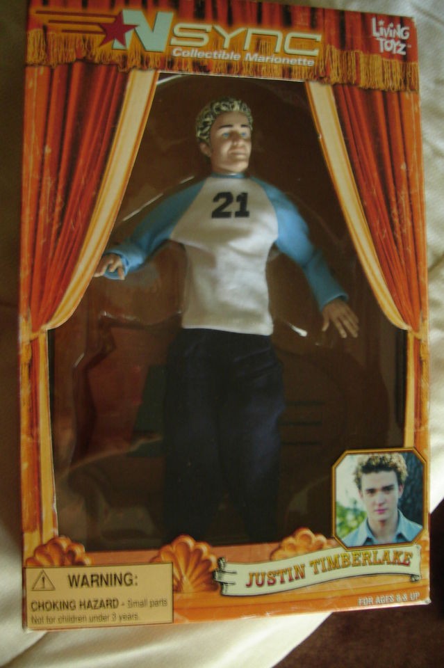   On Tour 2000 Collectors Edition Marionette Doll Justin Timberlake