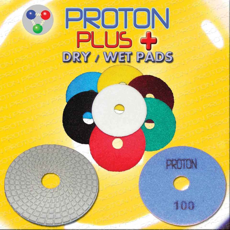 Wet Polishing Diamond Polishing Pads Granite Marble