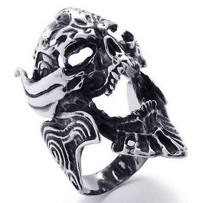 skull rings in Mens Jewelry