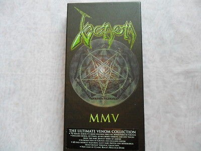 VENOM MMV,2005 4 CD ,BOOK+POSTER BOXSET/SLAYER/​BATHORY