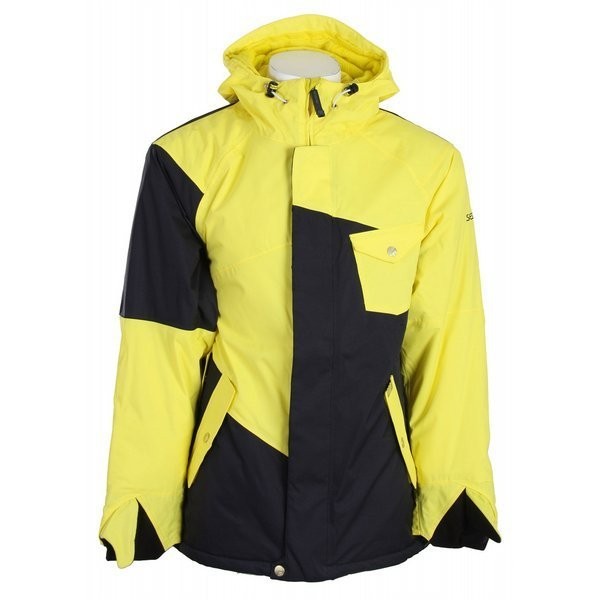 Sessions Istodis Ski Snowboard Jacket Citron Mens