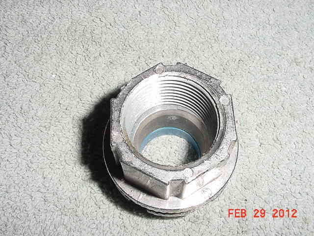 NEW* 1 THREADED WEATHERPROOF MEYERS HUB CONDUIT FITTING **FREE 