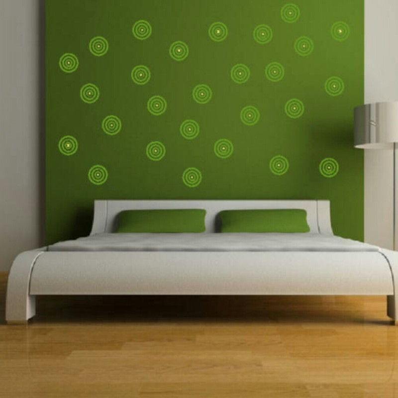   SPOT DOT MODERN WALL ART DECAL STICKER kids vinyl stencil new RA68