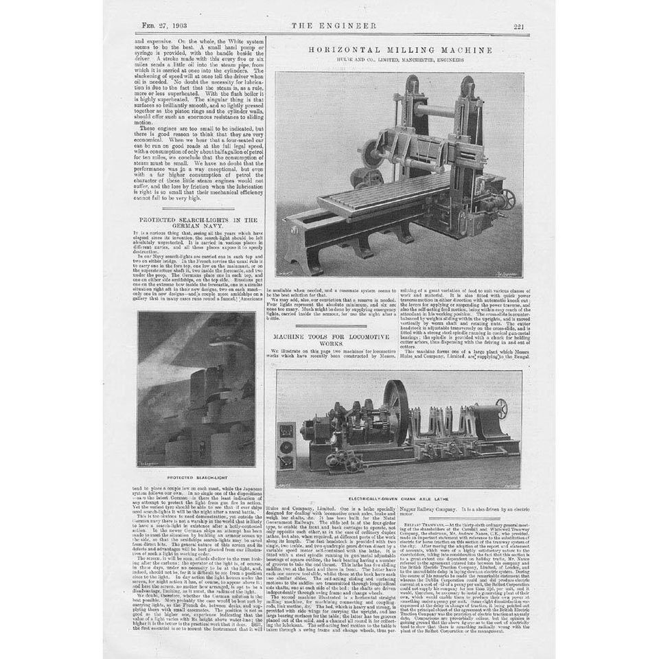 antique milling machines