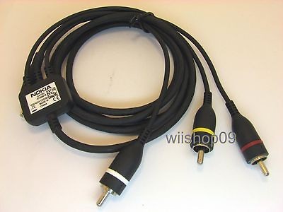 TV Out Video AV Cable for Nokia N82 N96 5800 N82