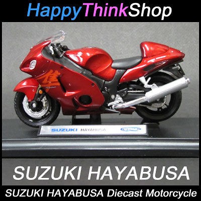 SUZUKI HAYABUSA Diecast Mini Motorcycle Bike