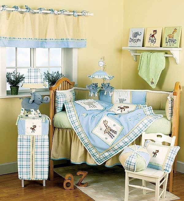   KIMBERLY GRANT DREAM HUG LOVE 4PC CRIB BEDDING SET PLUS MOBILE