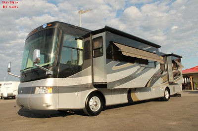 2009 HOLIDAY RAMBLER ENDEAVOR DIESEL PUSHER MOTORHOME W/ 4 SLIDES 