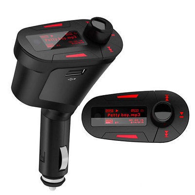 Wireless Remote Control Car  Player FM Transmitter SD USB Auto Kit