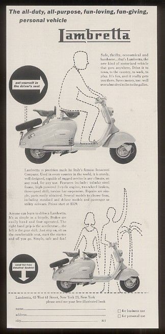 lambretta scooter in Scooters