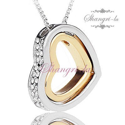 gold swarovski necklace in Necklaces & Pendants