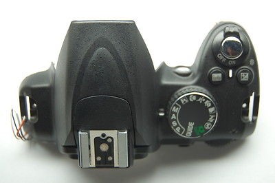 NIKON D3000 TOP COVER CABINET ASSEMBLY UNIT INCLUDES BUTTON REPAIR 