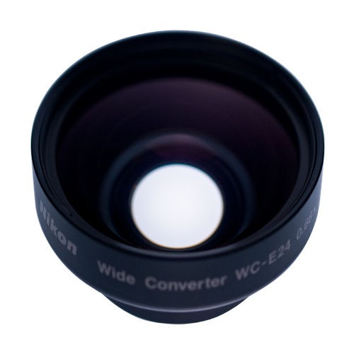 Nikon Wide Angle Converter Lens, WC E24, for Nikon Coolpix 4500, 4300 