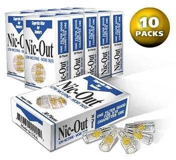 DONT QUIT SMOKING USE NIC OUT  WHOLESALE BULK 10 PK