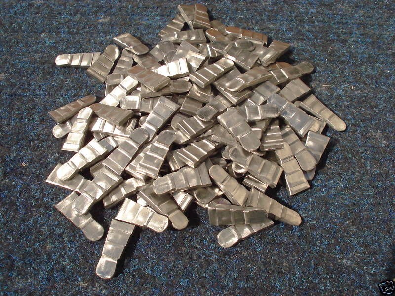 25 METAL WEDGES FOR SMALL HAMMERS, MACHINIST, BALL PEIN BLACKSMITH, 5 