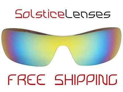    New SL 24k GOLD FIRE Replacement Lens for Oakley ANTIX Sunglasses