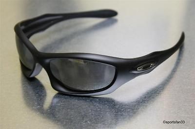 NEW OAKLEY MONSTER DOG SUNGLASSES Matte Black / Black Iridium 