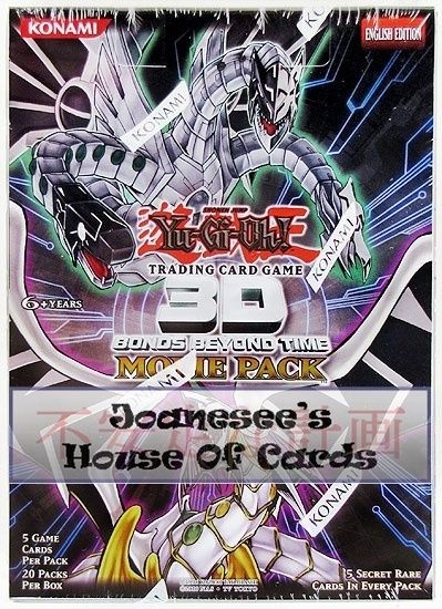 Yu gi oh 3D Bonds Beyond Time Malefic Movie Pack Single/Playset Mint 