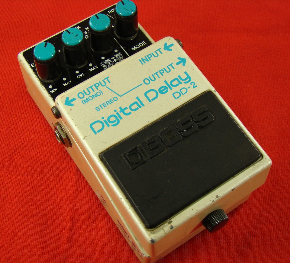 RARE Boss DD 2 Delay Guitar Effect Pedal made in JAPAN #1035