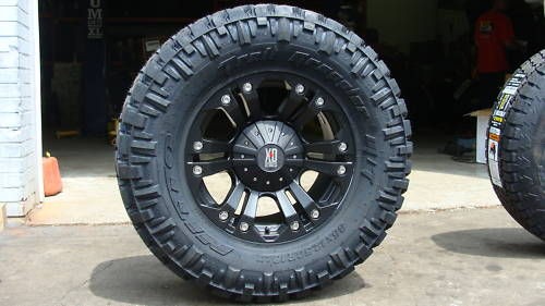 XD Monster Black 18 Nitto Trail Grappler 35x12.50 18