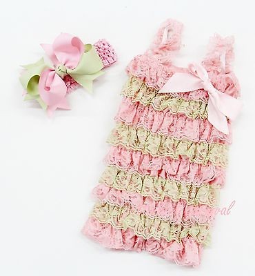 lace petti romper in One Pieces