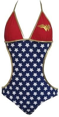   Stars Logo Triangle Monokini One Piece Bathing Suit Licensed S XL