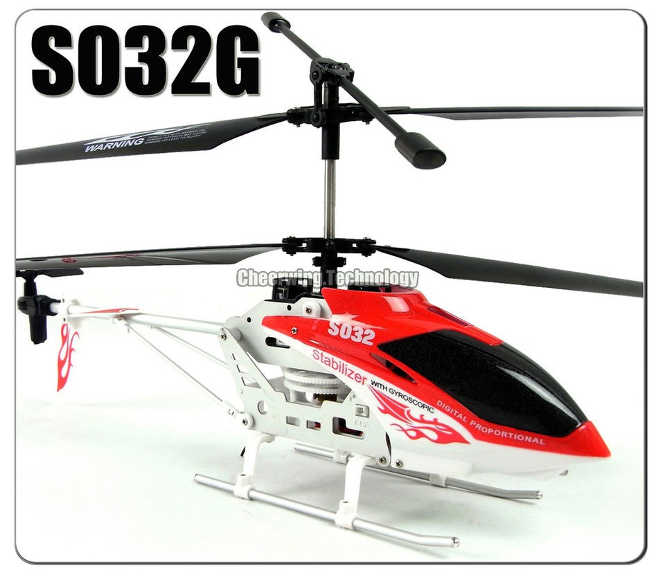 32CM Syma S032G S032 3.5CH RC Helicopter W/Gyro RTF