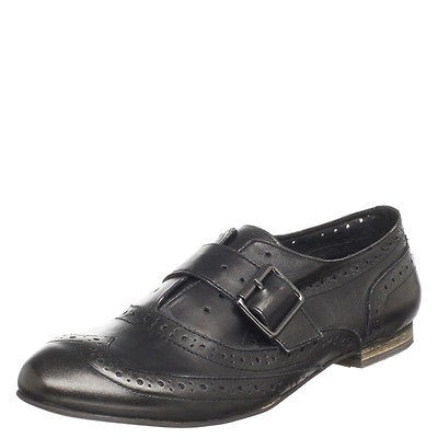 Steve Madden Black Bespoke Oxford Shoes