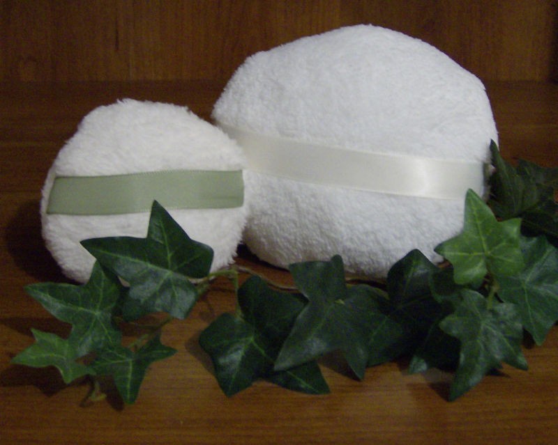 Powder Puffs Handmade 5 & 3 1/2 Sizes Body Powders