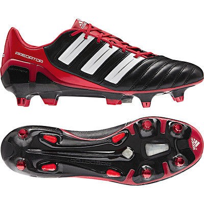 ADIDAS PREDATOR ADIPOWER SG SIZE 6 12.5 MENS FOOTBALL BOOTS BLACK 