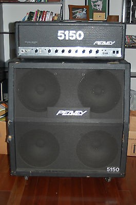 Peavey 5150, EVH, Block Letter Head, Halfstack, The Real Deal LOOK 