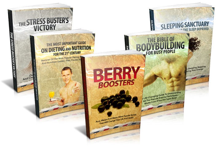 The Health And Wellness Series 5 PDF Ebooks With Master Resale Rights 