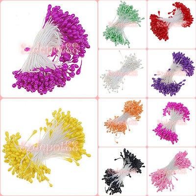 Multiple Double Tip Floral Stamens Paper Flower Fillers